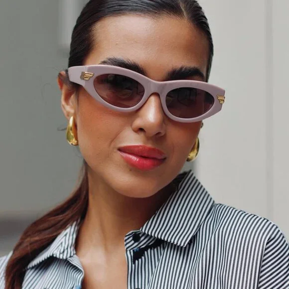 ?️ New Bottega Veneta BV1189S 006 Sunglasses - Pink Frame  display picture 2